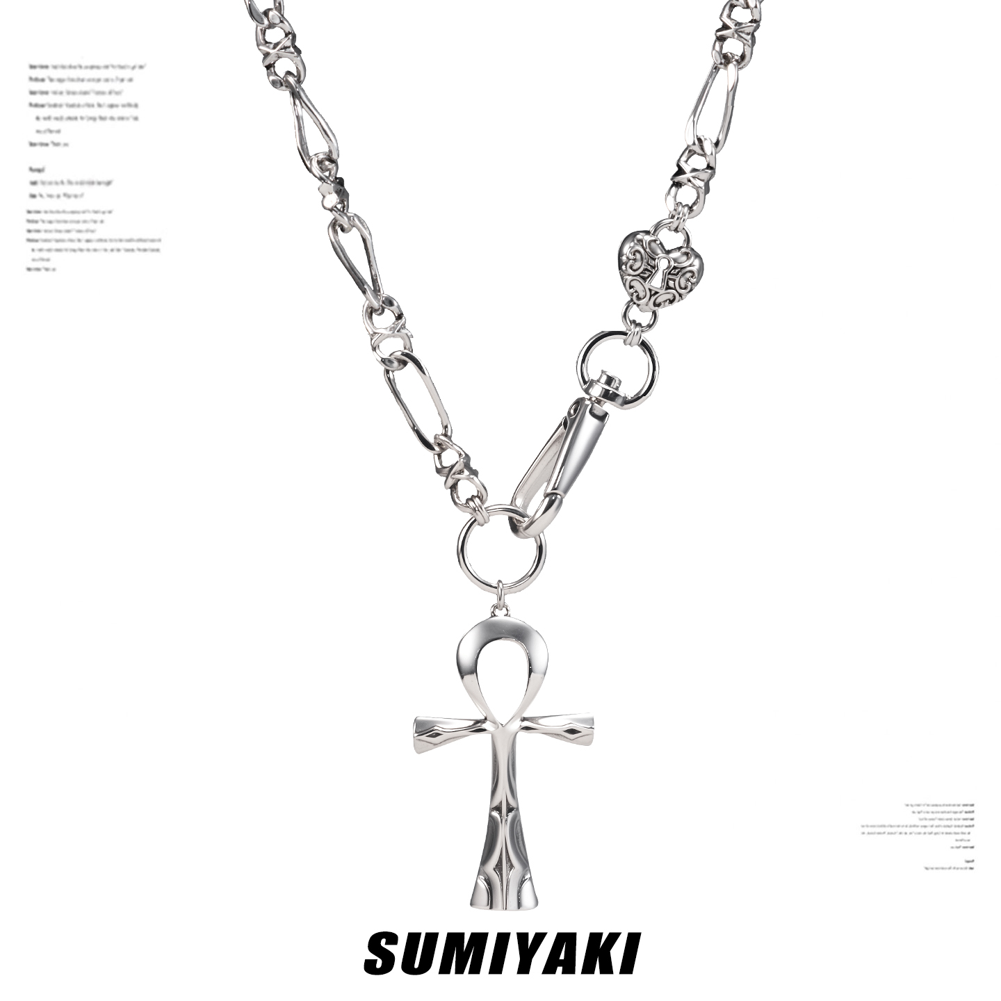 SUMIYAKI安卡系列十字架项链