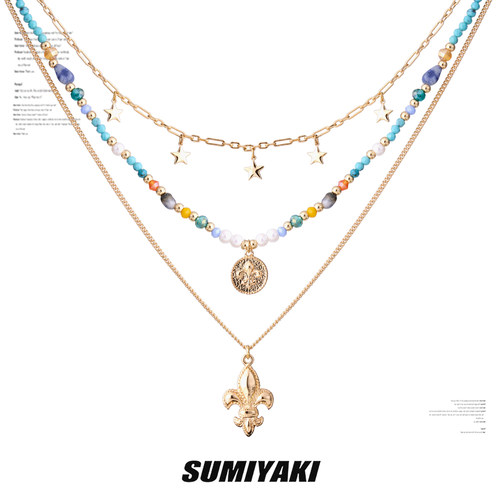 SUMIYAKI海星串珠套组项链
