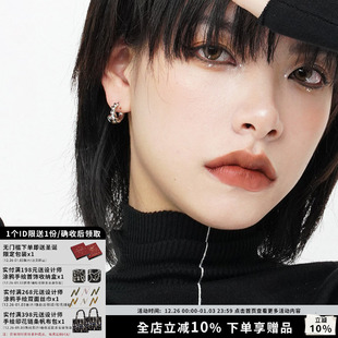 SUMIYAKI小圆圈耳环新款 耳钉简约网红耳饰女 潮原创设计感小众个性