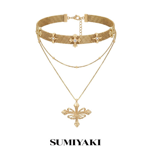 SUMIYAKI蝶骨·共生叠戴choker
