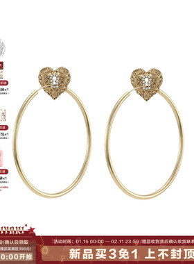 【01.15 20:00开卖】SUMIYAKI爱锁芯系列中古金大圈耳环可拆卸
