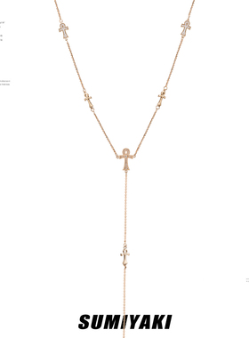SUMIYAKI安可系列满钻锆石项链