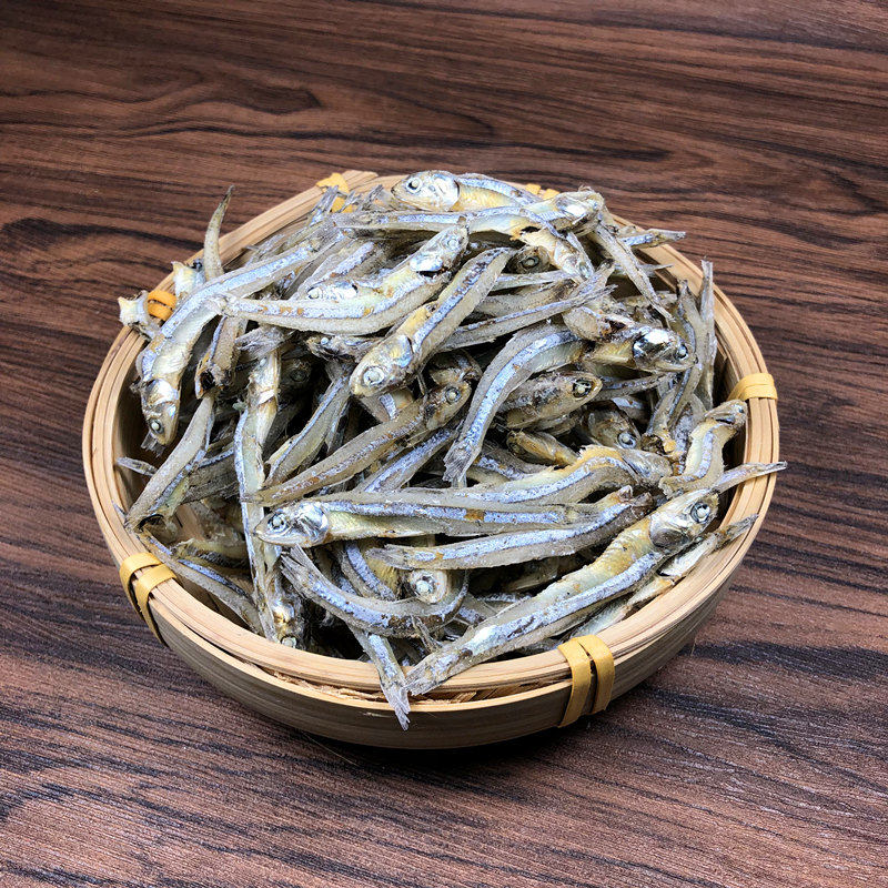 野生丁香鱼干货 海燕鱼干无盐淡晒 小银鱼海蜒鱼饶仔鱼小鱼干250g