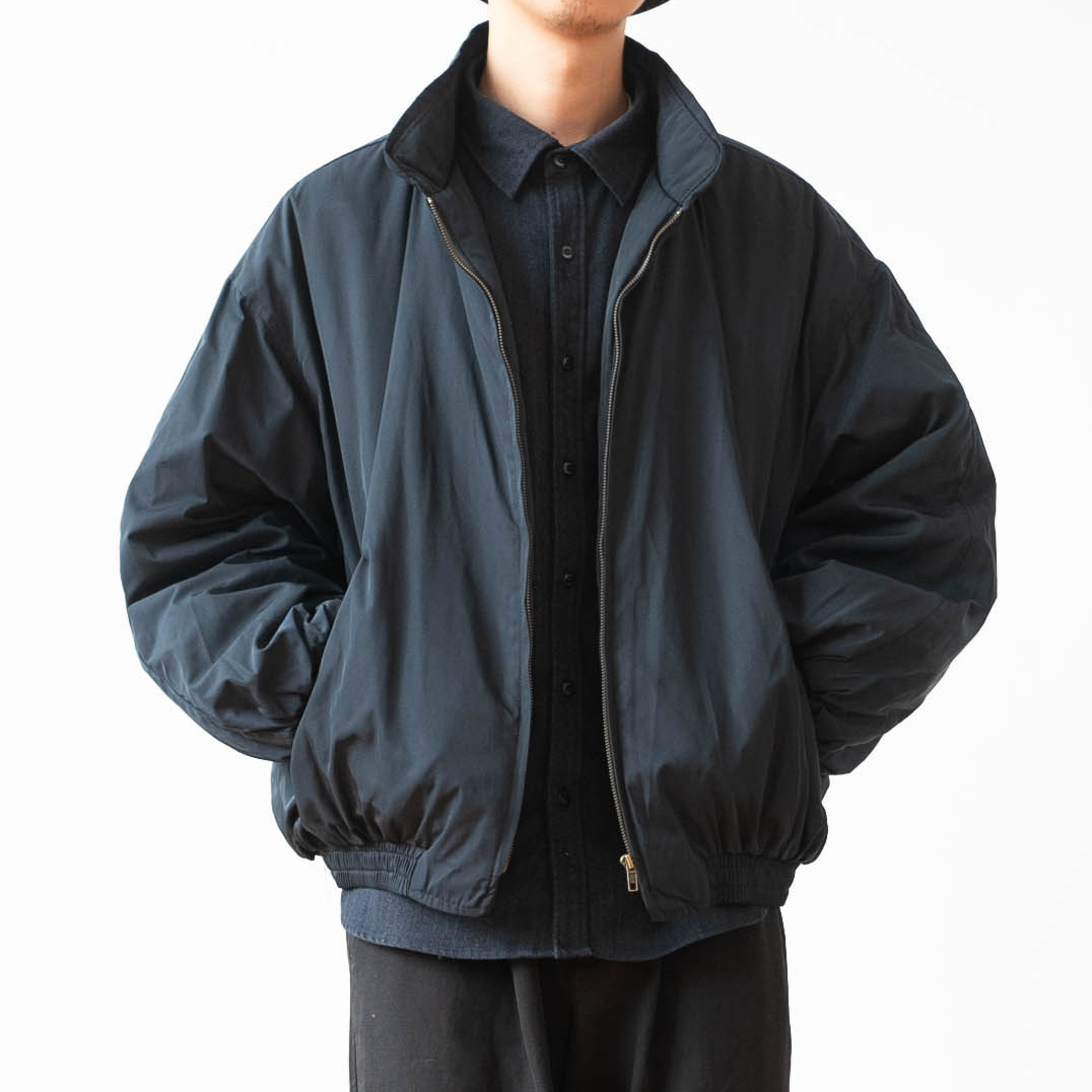 复古简约立领宽松短款棉衣男
