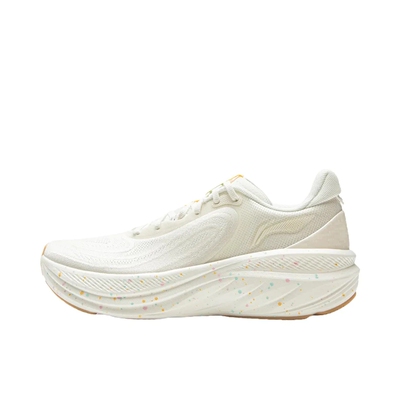 李宁悠然V2丨专业减震跑步鞋女软底新款透气慢跑鞋厚底轻便运动鞋