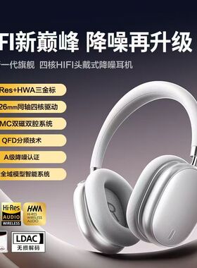 焕新版 |唐麦Tonemay H5Max主动降噪头戴式耳机无线蓝牙适用苹果