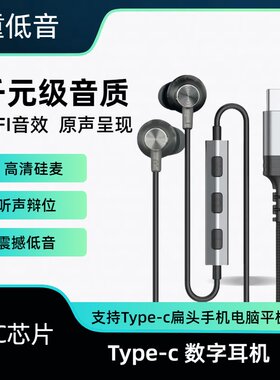 逐梦鸟K3数字耳机入耳式DAC游戏K歌手机平板电脑播放器通用重低音