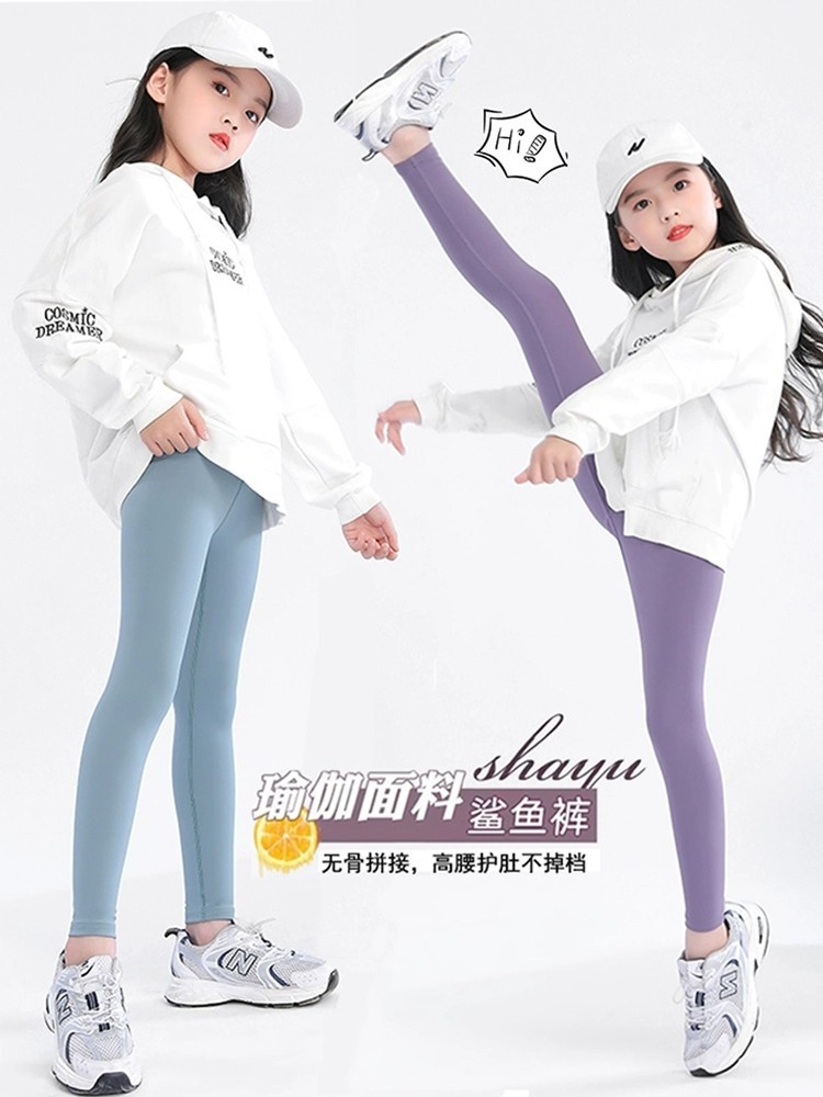 女童春夏高弹力芭比打底裤