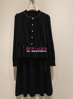 Koradior珂莱蒂尔正品冬绵羊毛套装KZ03646A8毛衣KZ03647P7原4687