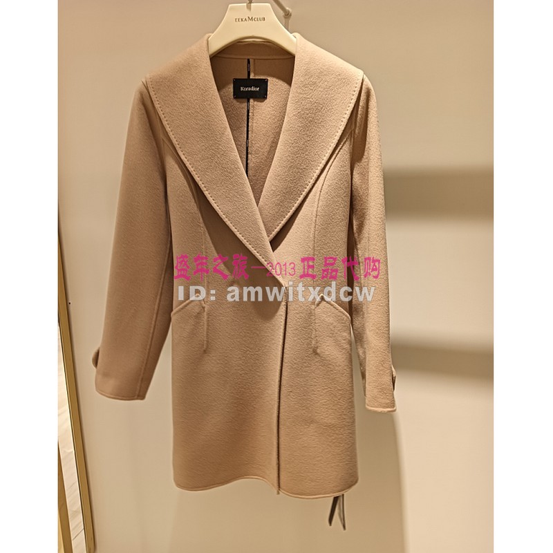 Koradior珂莱蒂尔专柜正品毛呢大衣冬绵羊毛外套KL01053F1原4887