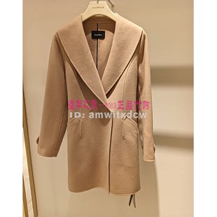 Koradior珂莱蒂尔专柜正品毛呢大衣冬绵羊毛外套KL01053F1原4887