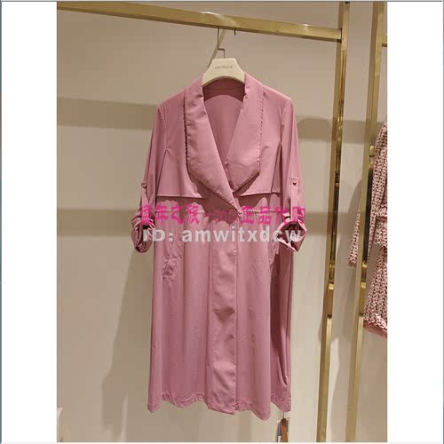 Koradior珂莱蒂尔风衣KJ00715T2正品春秋外套KJ00703Q7原3287