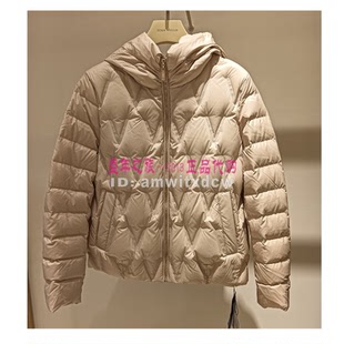 NAERSI娜尔思专柜正品冬季羽绒服NR00557V1鹅绒外套原3790