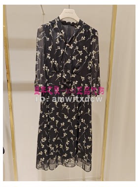 NAERSI娜尔思专柜正品NF08183W0春秋季连衣裙NF08687A6原2990