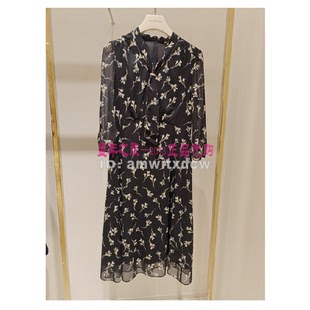 NAERSI娜尔思专柜正品NF08183W0春秋季连衣裙NF08687A6原2990