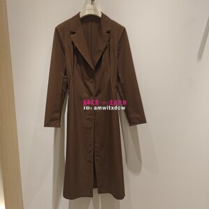 NAERSI娜尔思NJ00853D4专柜正品春秋季新款风衣外套原3290
