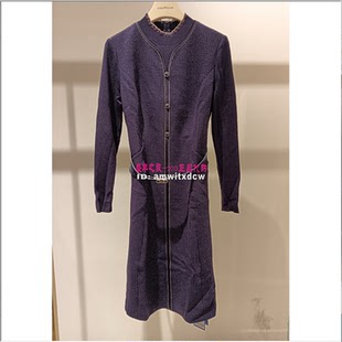 NAERSI娜尔思专柜正品秋冬新款连衣裙简约中裙NF09474R4原3590