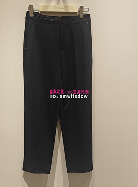 Koradior珂莱蒂尔休闲裤专柜正品春秋九分小脚裤KV04321Q7原2487