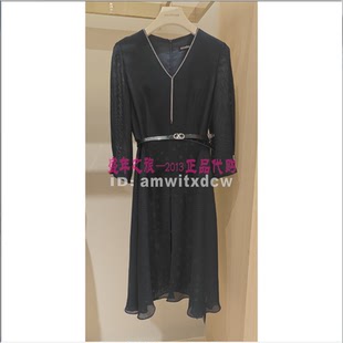 Koradior珂莱蒂尔中长裙KF10750N7专柜正品连衣裙夏季新款原3287