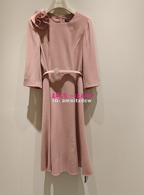 Koradior珂莱蒂尔连衣裙专柜正品夏季新款中长裙KF11325A4原6287