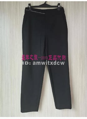 Koradior elsewhere珂思专柜正品冬休闲裤九分裤EV02611W0原1799