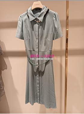 Koradior珂莱蒂尔中长裙KF10740W0正品连衣裙夏季KF10741M4原3687