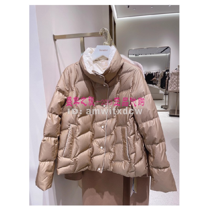 珂思羽绒服专柜正品冬季ER00473D1短款鹅绒外套ER00474C1原3790
