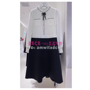 Koradior珂莱蒂尔专柜正品连衣裙秋冬新款中长裙KF09972E1原3287