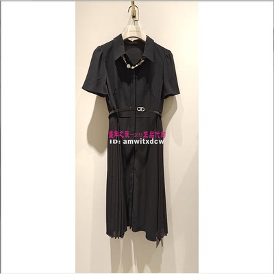 Koradior珂莱蒂尔中长裙KF10740W0正品连衣裙夏季KF10741M4原3687