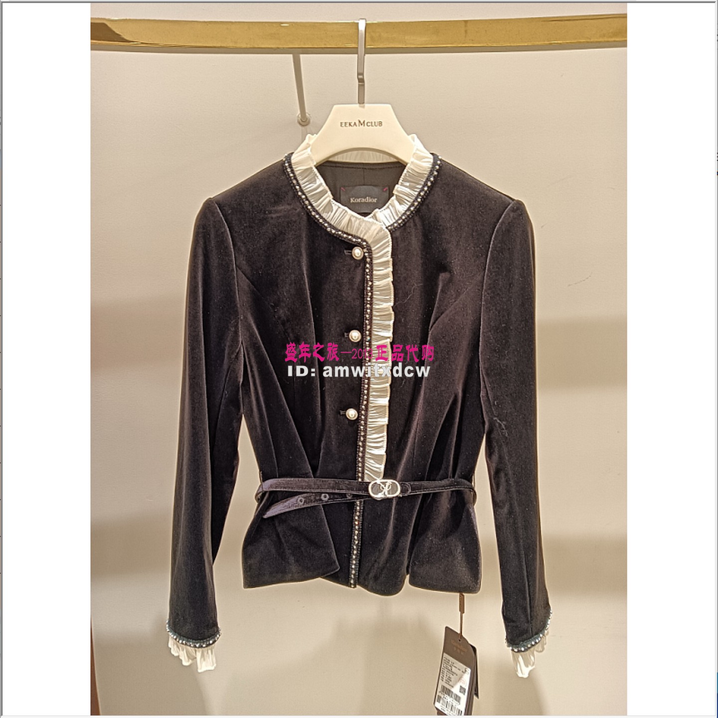 Koradior珂莱蒂尔专柜正品春秋新款上衣套头衫KD04273W0原2887