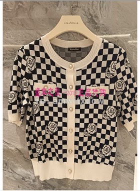 Koradior珂莱蒂尔上衣KZ03291W0正品春秋针织衫KZ03292A1原2187