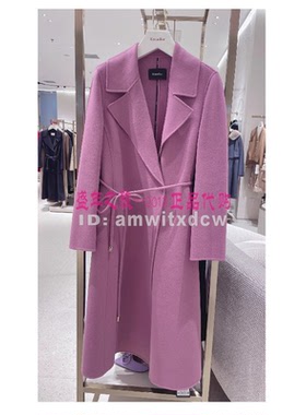 Koradior珂莱蒂尔专柜正品毛呢大衣冬绵羊毛外套KL00933T4原5987