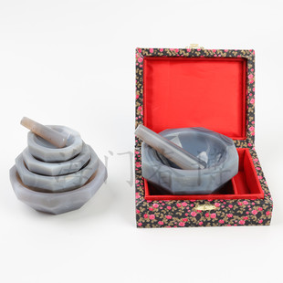 玛瑙研钵一级品优质耐磨内径50mm60mm70mm80mm90mm100mm120mm150