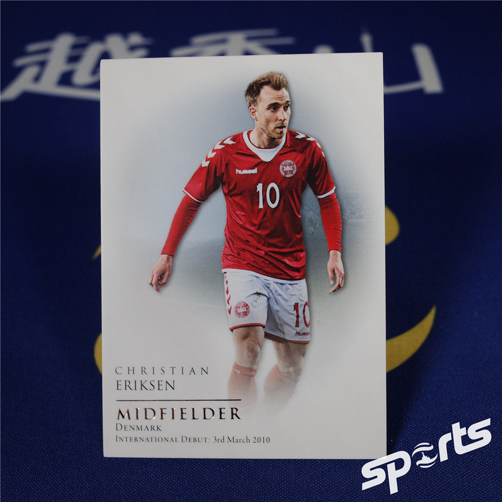 丹麦 埃里克森Eriksen热刺 038号中场基本卡 2018福特拉球星卡