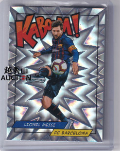 2017 18select巴萨梅西大比例卡爆超闪特卡 越秀山卡价书