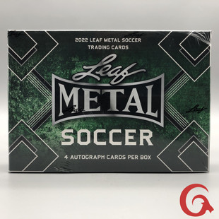 2022 Leaf Metal Soccer cards 足球盒卡