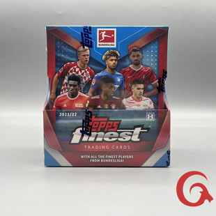 德甲 Finest Bundesliga 2021 Cards Topps Soccer 足球盒卡