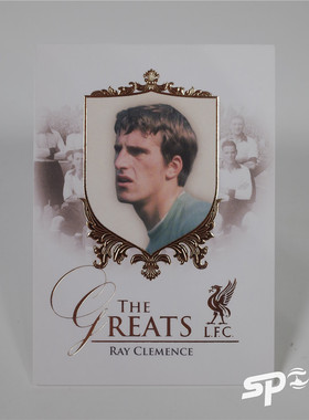 Futera福特拉2016年利物浦队卡036#队史传奇克莱门斯球星卡