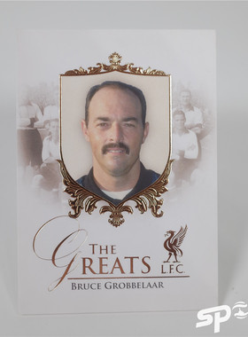 Futera福特拉2016年利物浦队卡041#队史传奇门神格罗贝拉球星卡