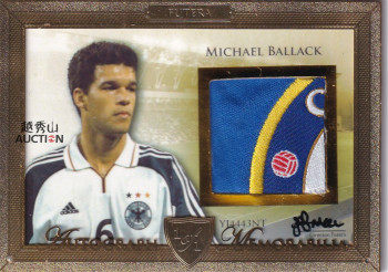 【越秀山卡价书】福特拉德国巴拉克1/1编金属框球衣卡面签