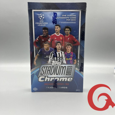 21-22 欧冠 Topps stadium Chrome 竞技场 足球盒卡