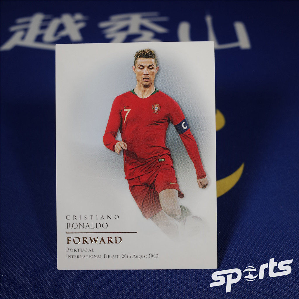 葡萄牙 C罗皇马C Ronaldo 086号前锋-基本卡 2018福特拉球星卡