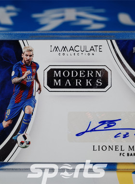 【越秀山卡价书】巴萨梅西15/25Modern Marks签字