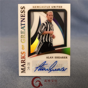 【越秀山卡价书】2021imm纽卡斯尔阿兰希勒 伟大印记签 签字卡