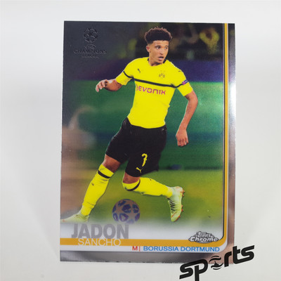 断货 Topps 新欧冠Chrome2018/19  086#桑乔 基本卡