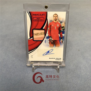 【越秀山卡价书】18-19imm拜仁诺伊尔1/5编球鞋签字