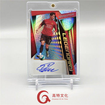 【越秀山卡价书】20-21Panini英超革命 曼联 C罗 签字 传奇签