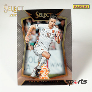 100#范佩西(Persie)-荷兰/曼联阿森纳-Select2015足球球星卡Base