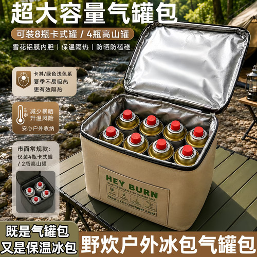 气罐收纳包保温袋冰包隔热防撞