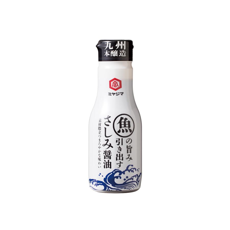 日本生产 宫岛 生鱼片酱油 佐贺酱油 200ml